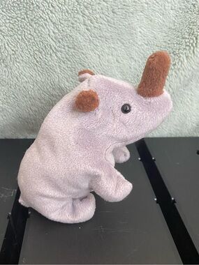 Ty Beanie Rhino Toy Spike